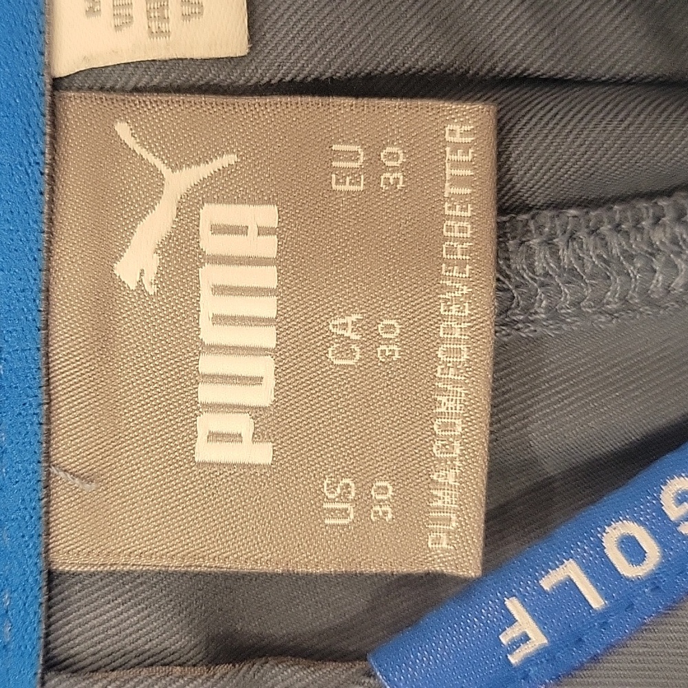 Puma Men's Blue Golf Shorts Size 30 - Picture 6 of 6